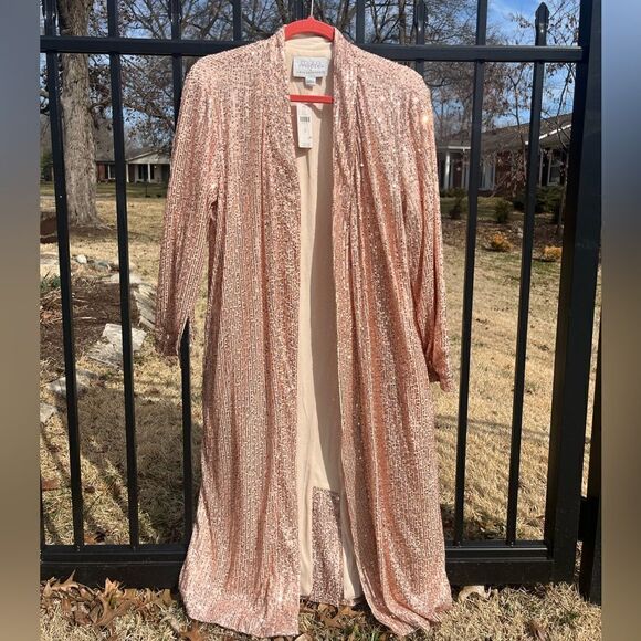 Anthropologie Mare Mare Sequin Duster NWT - Picture 12 of 13